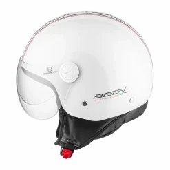 Outlet Design Scooterhelm met vizier Motorhelmen