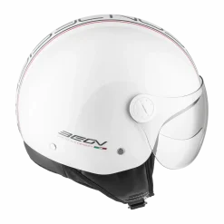 Outlet Design Scooterhelm met vizier Motorhelmen