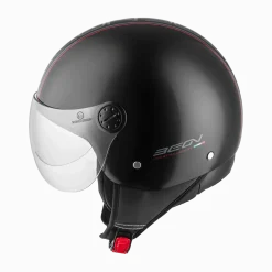 Discount Design Scooterhelm met vizier Motorhelmen