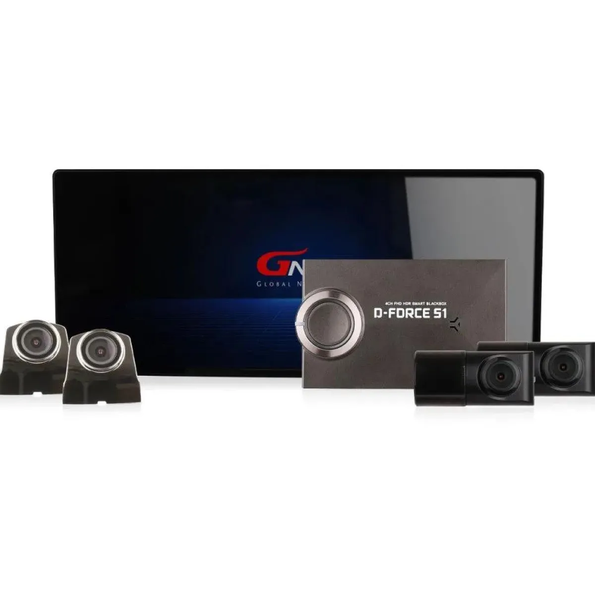 Outlet D-Force S1 4CH Wifi GPS Cloud 128gb dashcam Dashcams