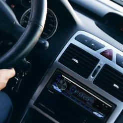 1-DIN Bluetooth Autoradio 4x100W Lichtshow Autoradio'S
