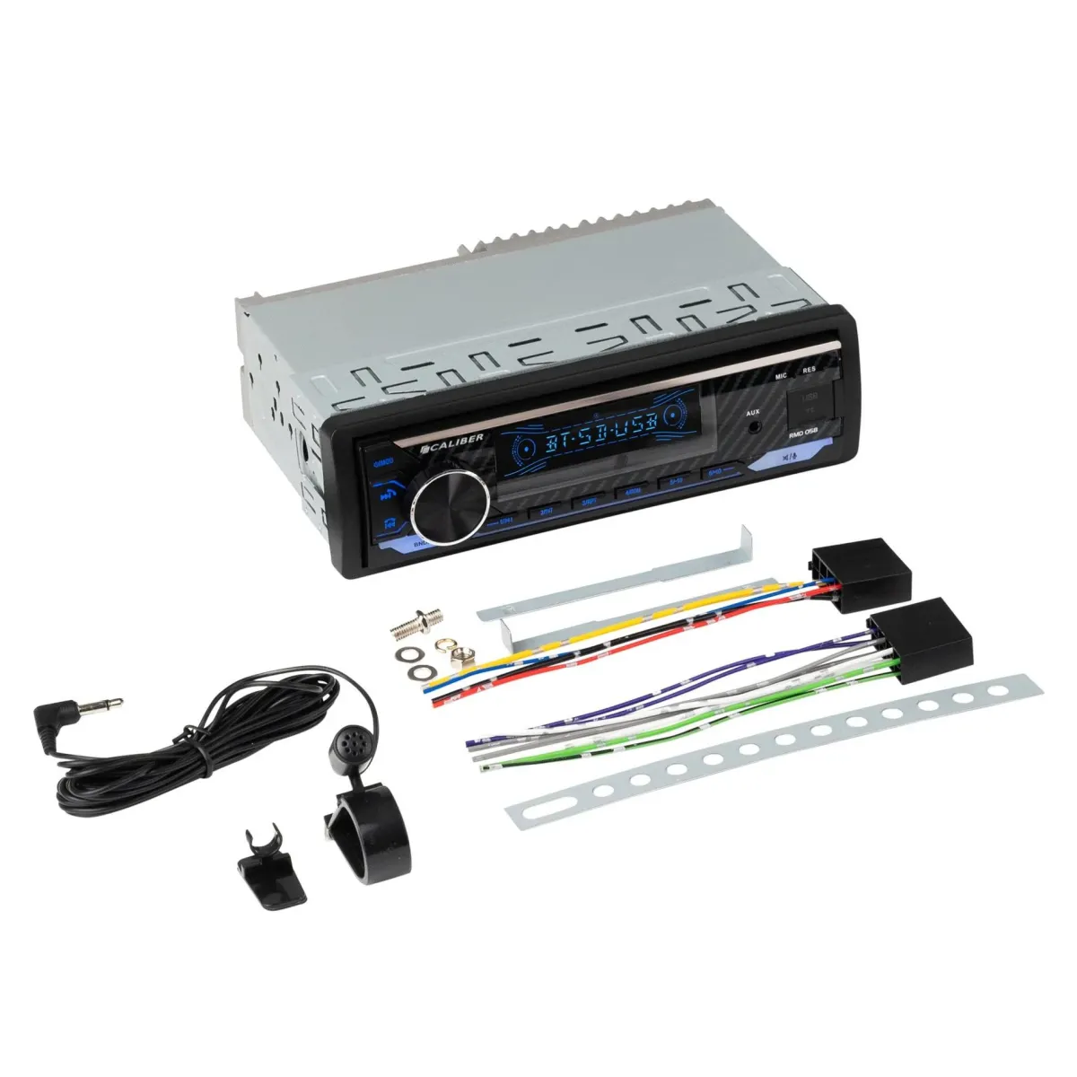 1-DIN Bluetooth Autoradio 4x100W Lichtshow Autoradio'S