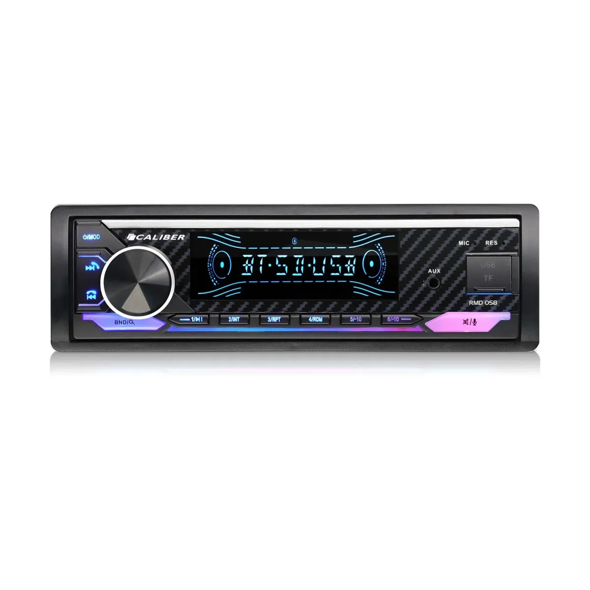 1-DIN Bluetooth Autoradio 4x100W Lichtshow Autoradio'S