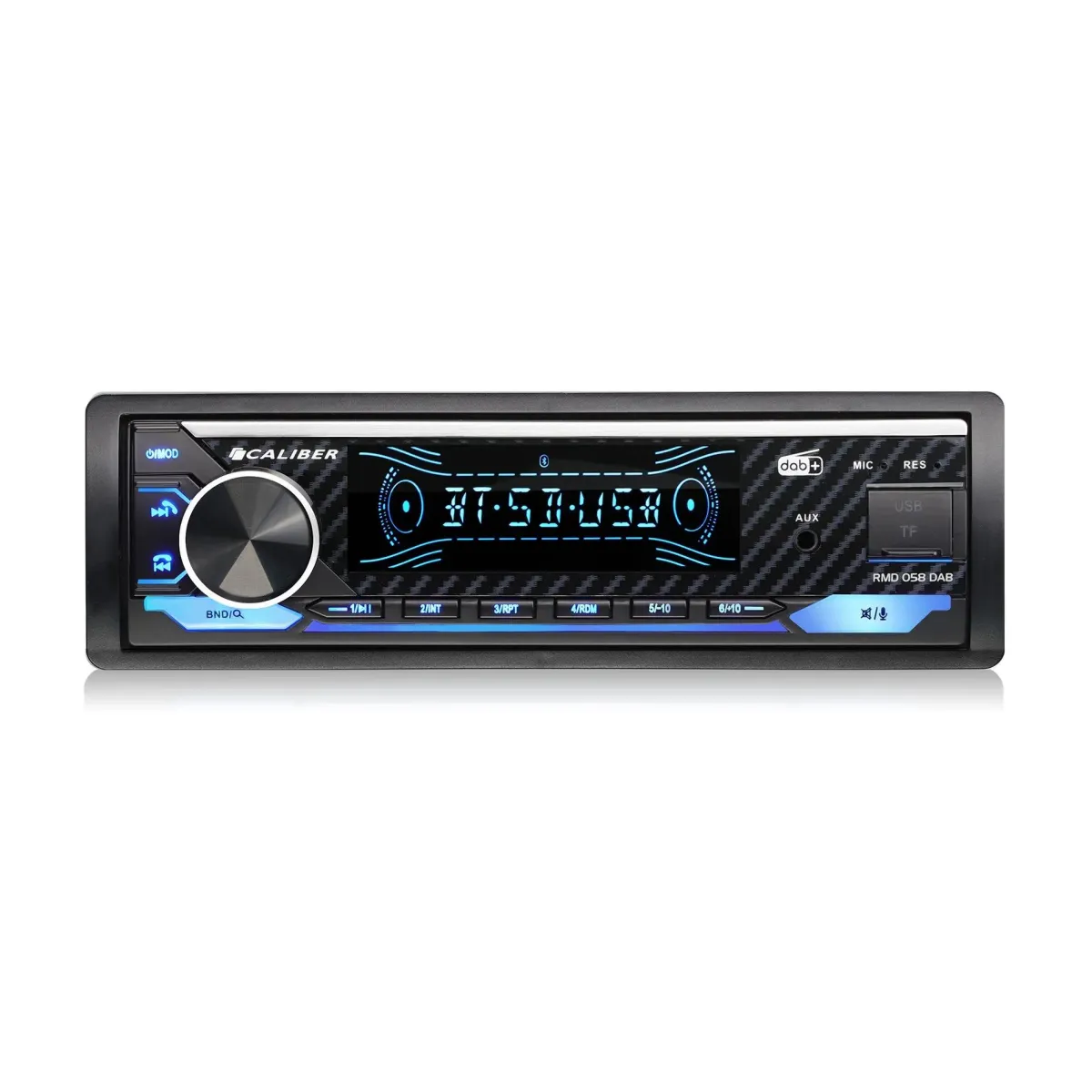 Hot 1-DIN DAB+ Autoradio 4x100W Bluetooth USB Autoradio'S
