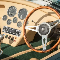 Hot 1-DIN Retro Autoradio Bluetooth USB-C AUX Autoradio'S