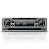Clearance 1-DIN Retro DAB+ Autoradio Chroom Bluetooth Autoradio'S