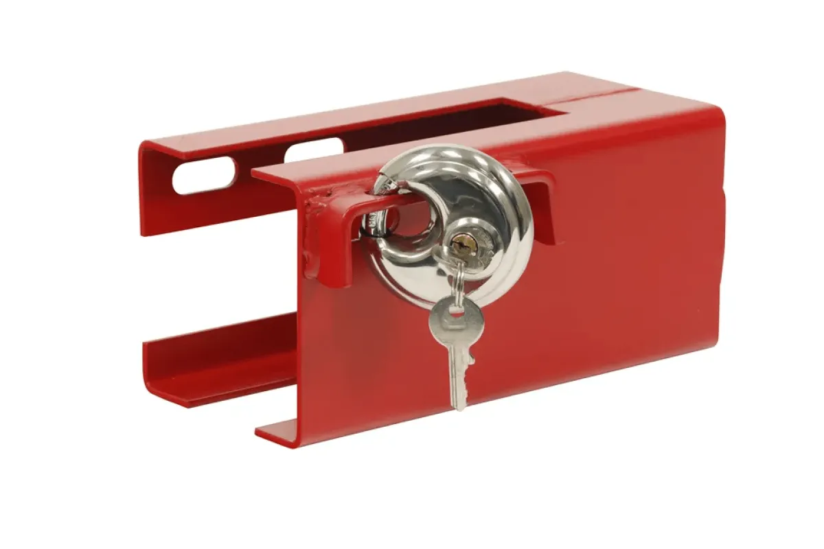 Outlet Disselslot rood universeel incl. discusslot Disselsloten