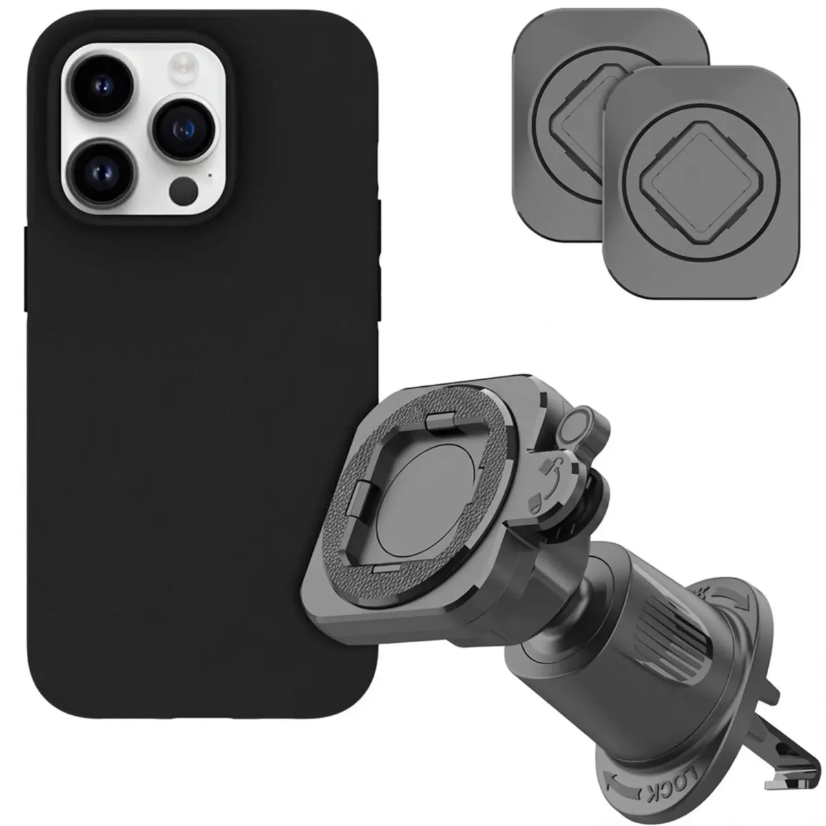EasyLock Houder - iPhone 15 Pro Telefoon & Tablethouders