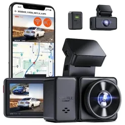 Hot E2 Dual 2K QuadHD Wifi GPS dashcam Dashcams
