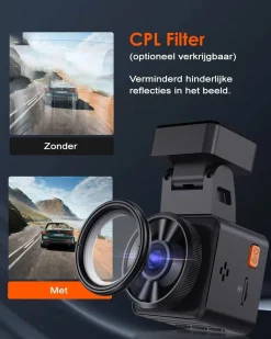 Outlet E1 Lite Full HD Wifi GPS dashcam Dashcams
