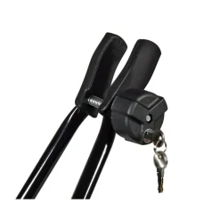 Clearance Enkele stalen fietsendrager zwart Fietsendrager Dak|Fietsendragers