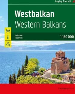 Best F&B Wegenatlas West-Balkan Atlassen|Wegenkaarten & Atlassen
