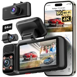 Sale F17 3CH 4K Wifi GPS 64gb dashcam Dashcams