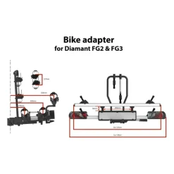 Outlet fietsendrager Diamant FG2 Fietsendragers