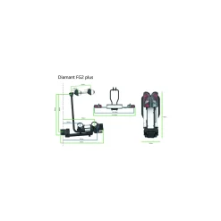Outlet fietsendrager Diamant FG2 plus Fietsendragers