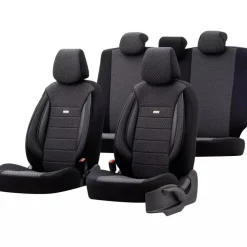 Discount Fit Sport - Stoelhoezenset Stoel- En Stuurhoezen