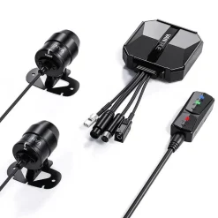 New F1 4K Dual Wifi GPS Motor dashcam Dashcams
