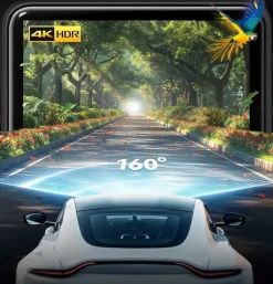 New F4 4K Touch Wifi GPS 32gb dashcam Dashcams