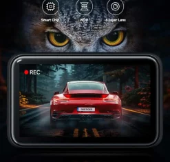 New F4 4K Touch Wifi GPS 32gb dashcam Dashcams