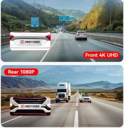 Discount F7NP 4K Wifi GPS 2CH 128gb dashcam Dashcams