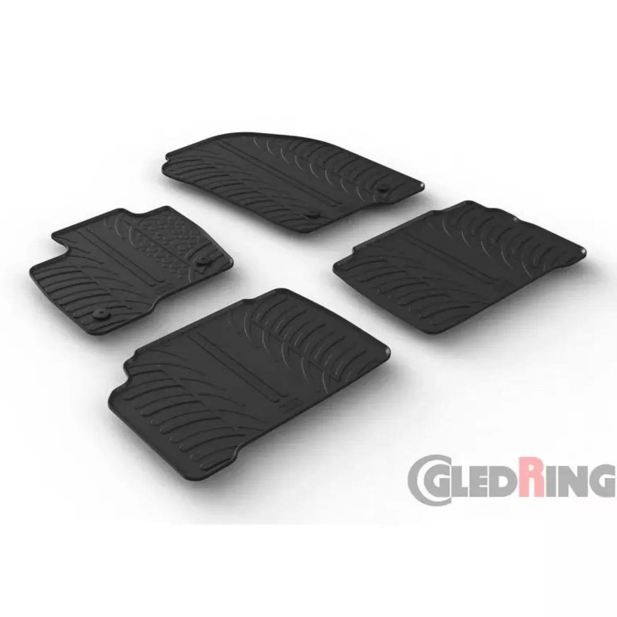 Ford Focus 3/5 deurs + ST 2015-2018 - Rubbermatten Automatten