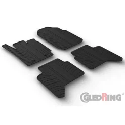 Clearance Ford Ranger (TKE) Double Cab 2013-2022 (automaat) & Raptor 2019-2022 - Rubbermatten Automatten