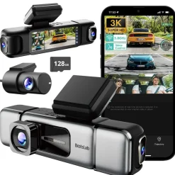 Best G980H 4CH 4K Wifi GPS 128gb 360 graden dashcam Dashcams