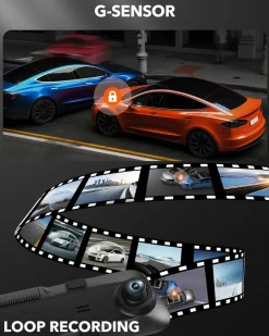 Best G840H 2K Wifi GPS 32gb Mirror dashcam Dashcams