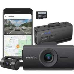 New GX35 Cloud 2CH 2K Wifi GPS 32gb dashcam Dashcams