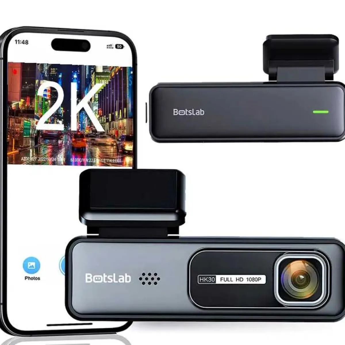 Online HK30 Pro 2K Wifi dashcam Dashcams