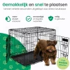 Best Hondenbench XL - Incl. Plaid - 2 Deuren Autobenches & Accessoires