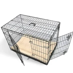 Best Hondenbench XL - Incl. Plaid - 2 Deuren Autobenches & Accessoires