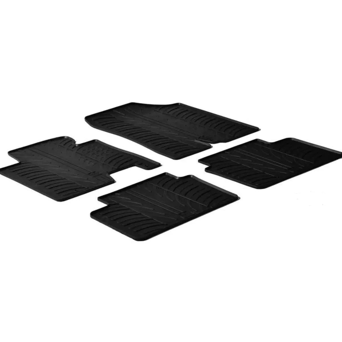Outlet Hyundai Santa Fe III 2012-2018 - Rubbermatten Automatten