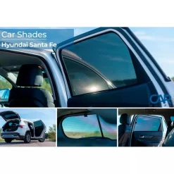 Hyundai Santa Fe IV (TM) 2018 - Zonneschermen Autozonneschermen