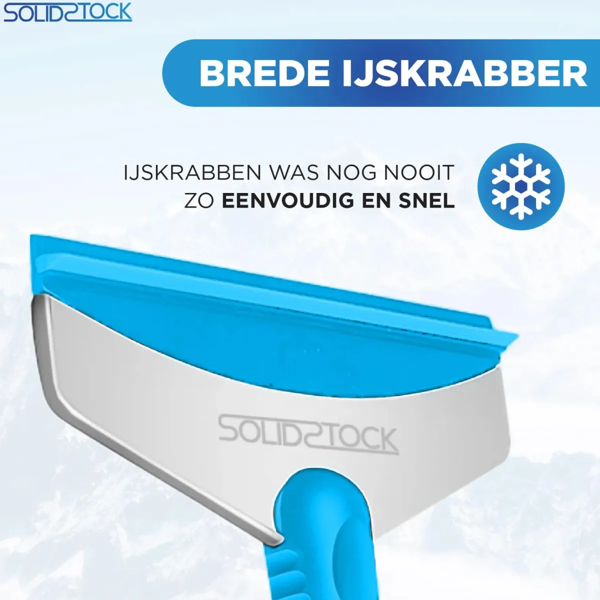 IJskrabber Auto - Extra Breed - Blauw Ijskrabbers