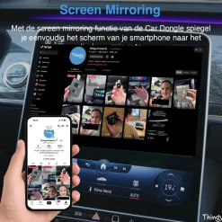 New 4-in-1 CarPlay & Android Auto Dongle Draadloze Ontvangers