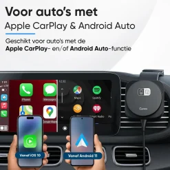 Clearance 4-in-1 CarPlay & Android Auto Dongle Pro Draadloze Ontvangers