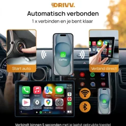 Best 2in1 CarPlay Dongle - Apple CarPlay Draadloze Ontvangers