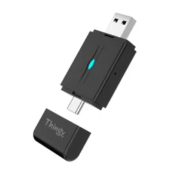 Online 2-in-1 CarPlay Dongle USB-A & USB-C Draadloze Ontvangers