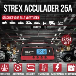 Online Industriele Acculader 12/24V - 5/10/25A Acculaders & Starthulpen