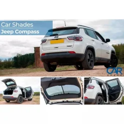 Hot Jeep Compass (MX) 2017 - Zonneschermen Autozonneschermen
