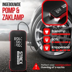 Best Jumpstarter voor Auto met Compressor Acculaders & Starthulpen
