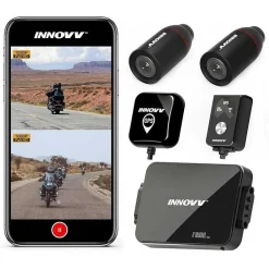 Online K7 2CH Dual Wifi GPS 2K Motor dashcam Dashcams