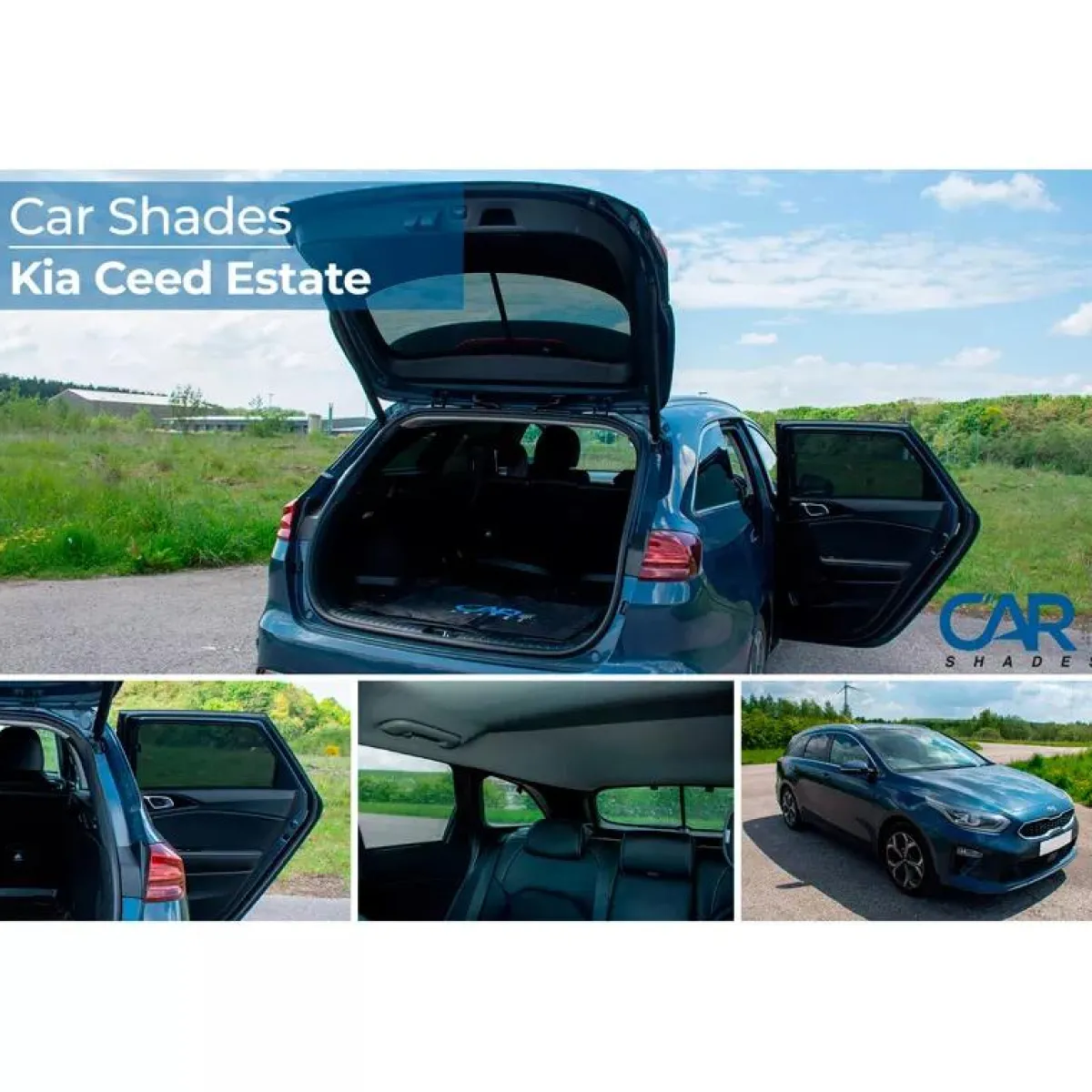 New Kia Cee'd (CD) SW Wagon 2018 - Zonneschermen Autozonneschermen