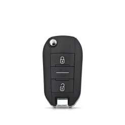 Discount Klapsleutelbehuizing geschikt voor Citroen/Peugeot Autosleutelhoesjes