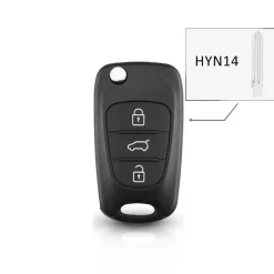 Outlet Klapsleutelbehuizing geschikt voor Hyundai/Kia Autosleutelhoesjes