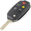 Discount Klapsleutelbehuizing geschikt voor Volvo Autosleutelhoesjes