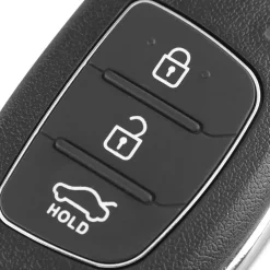 Online Klapsleutelbehuizing 3 knops geschikt voor Hyundai Autosleutelhoesjes