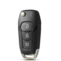 Hot Klapsleutelbehuizing 3 knops geschikt voor Ford Autosleutelhoesjes