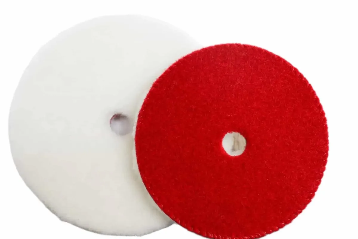 Clearance Lambswool Pad Short 126mm Polijstpad Auto Polijsten